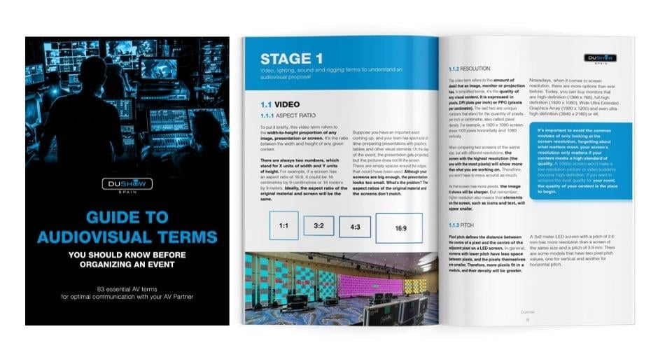Guide to audiovisual terms Mockup 2 Guide to audiovisual terms Mockup 2